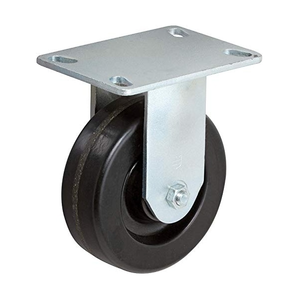 6x2 Rigid Caster, PHENOLIC Wheel, 1,250 LBS Capacity